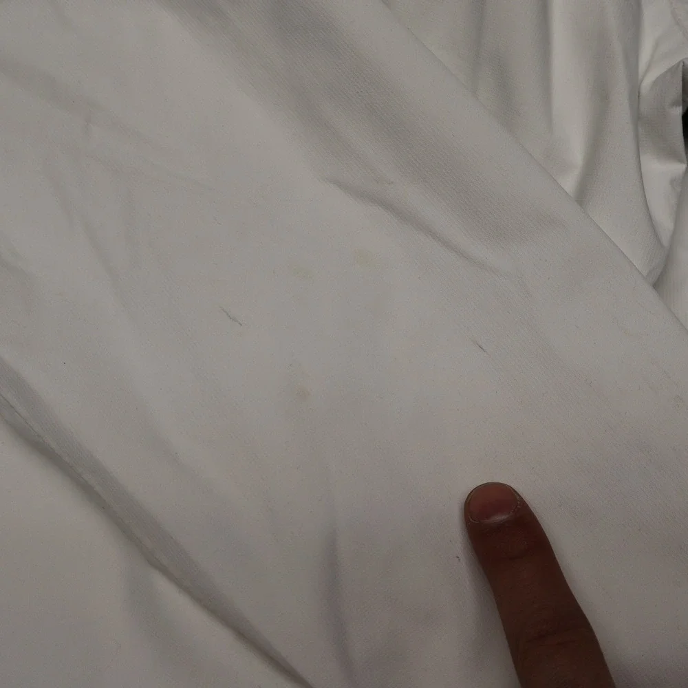 North Face Jacket Girls Medium 10/12‎ White Mt. View Triclimate Waterproof Light